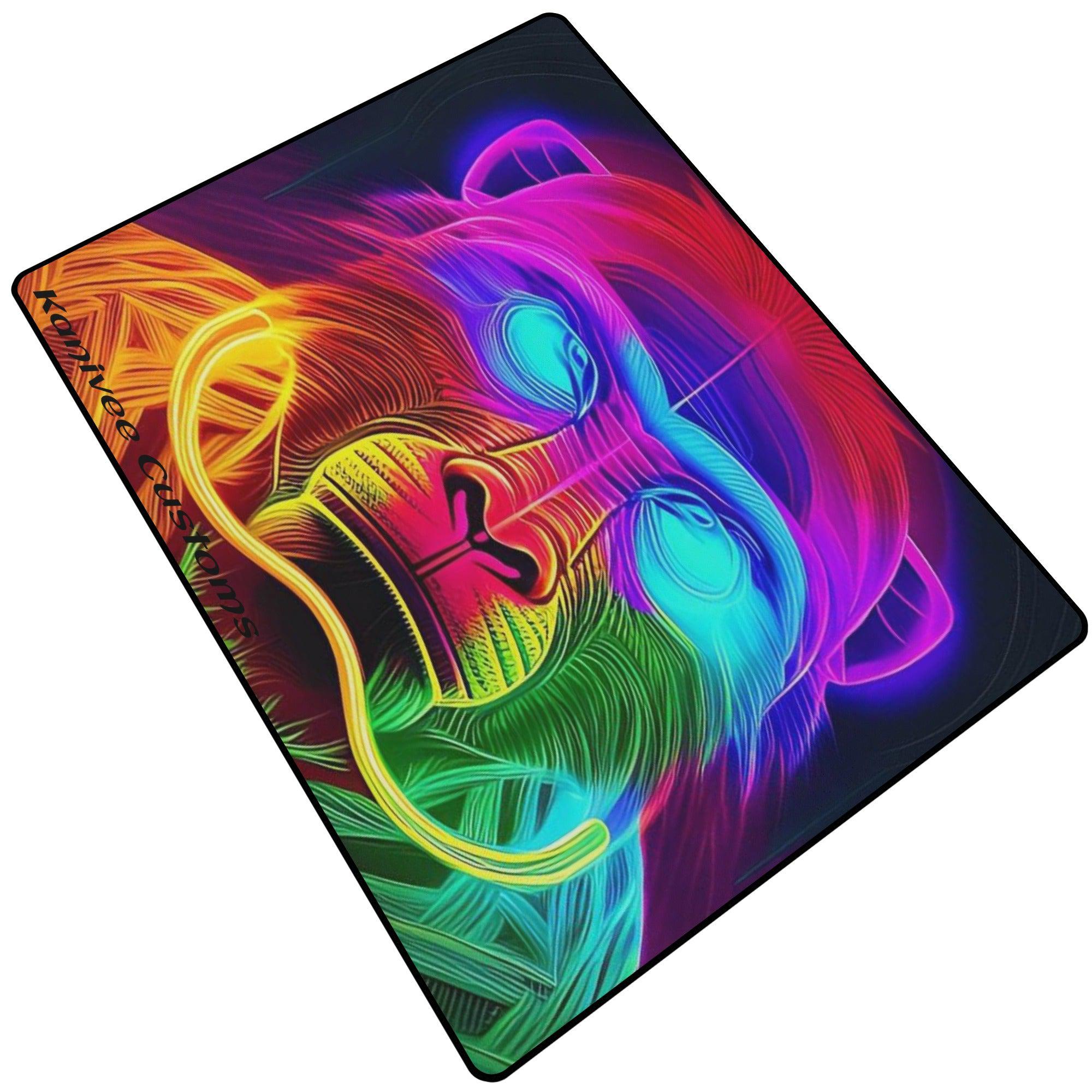 Smart Cosmic Monkey Area Rug - Kanivee Customs