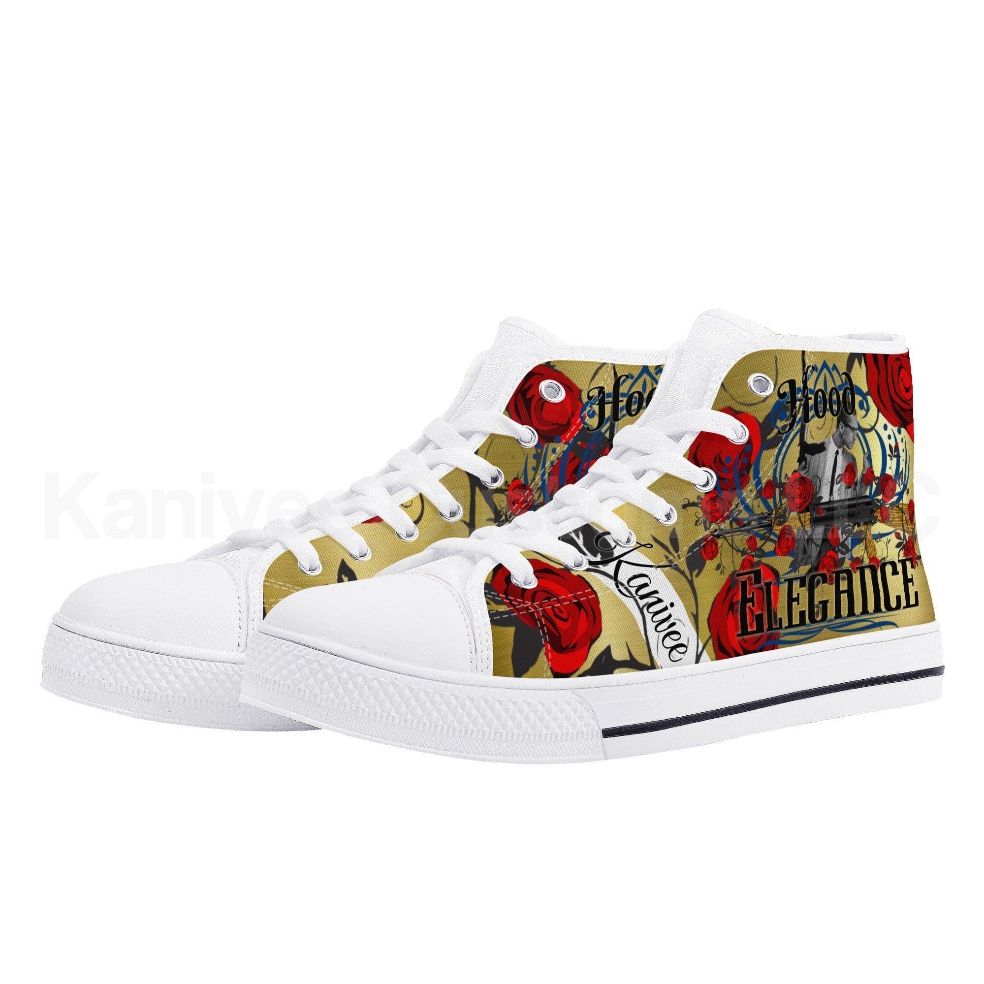 Hood Elegance Canvas High Tops (Lv.2)